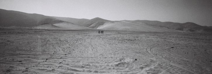 LostRollsAmeric's tweet photo. “The feeling you get often in the Chilean country side of being very far away and extracted from the rest of the world.” - Ian O’Connor, Chilean Desert, 2012
.
#lostrollsamerica #lostrolls #chile #chileandesert #desert #blackandwhite #panorama #b&amp;w https://t.co/LnguXIYxUv