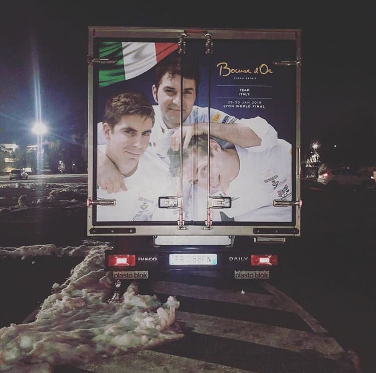 Ready to go! #RoadToLyon #BocusedOr2019 

#BocusedOr #TeamItalia <a href="/sirha_lyon/">Sirha Food</a> #AccademiaBocusedor <a href="/Bocusedor/">Bocuse d'Or Official</a>