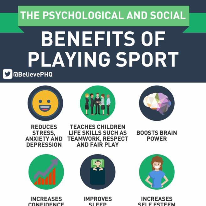 The benefits of playing team sports