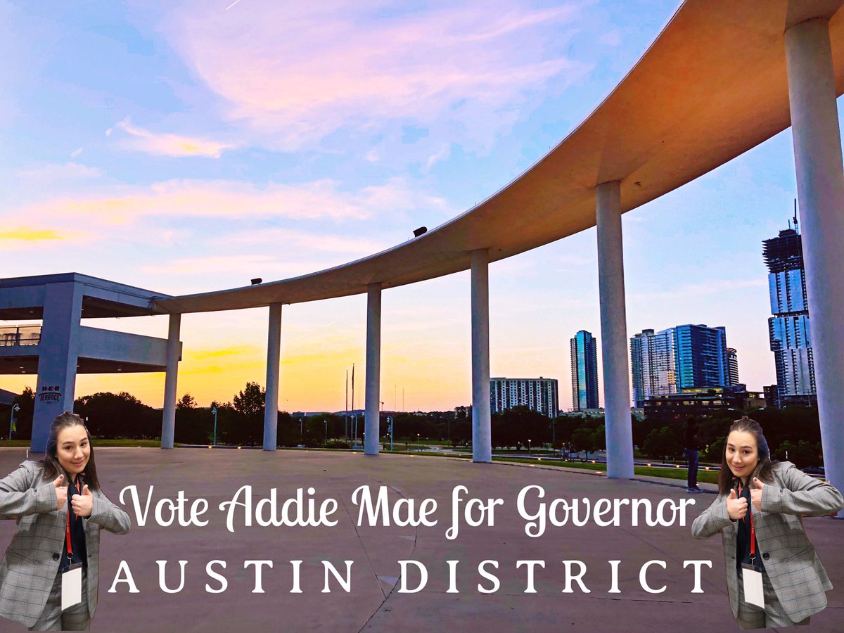 texasyg's tweet photo. Austin is my home but youth and gov is my family #gotherightway 

Paid and sponsored by Governor candidate Addie Villas. #ad https://t.co/JRXwI8xVmK