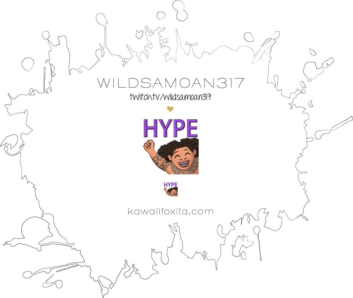 Samoan_317's tweet image. Definitely needed some Hype this year. Huge shout out to @KawaiiFoxita for the amazing work. Folks, if you are looking for an artist, this is the woman to go to!! #SupportNationStreamers
