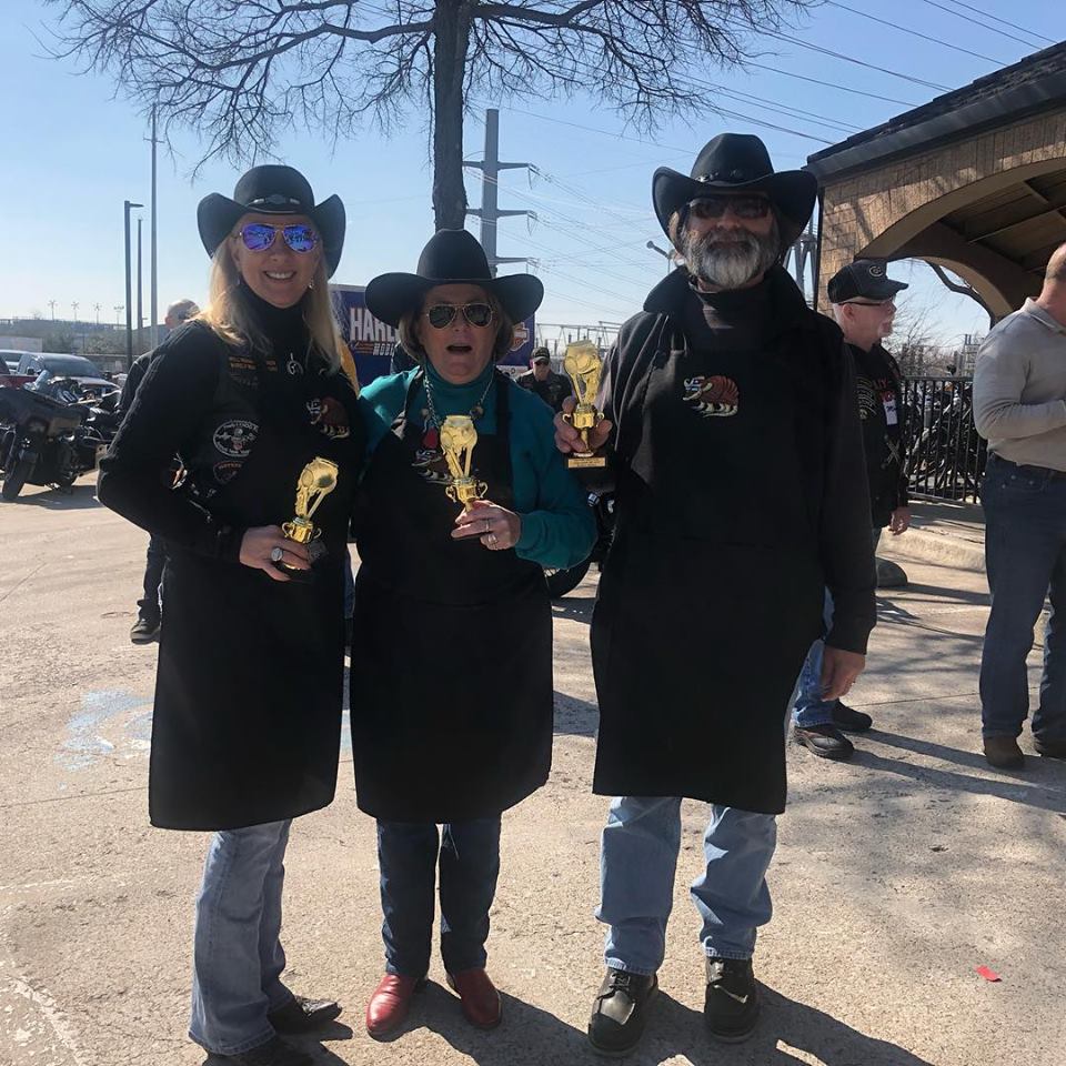 BlackGoldHD1's tweet photo. Congratulations to our Panther Creek HOG winners of our Annual Chili Cook Off for 2019! We appreciate all your hard work and loyalty! Thank you for Harley-Davidson® of Dallas in Allen Texas! #HDOD #HOGCHAPTER #PCH https://t.co/ploR3ccXtf