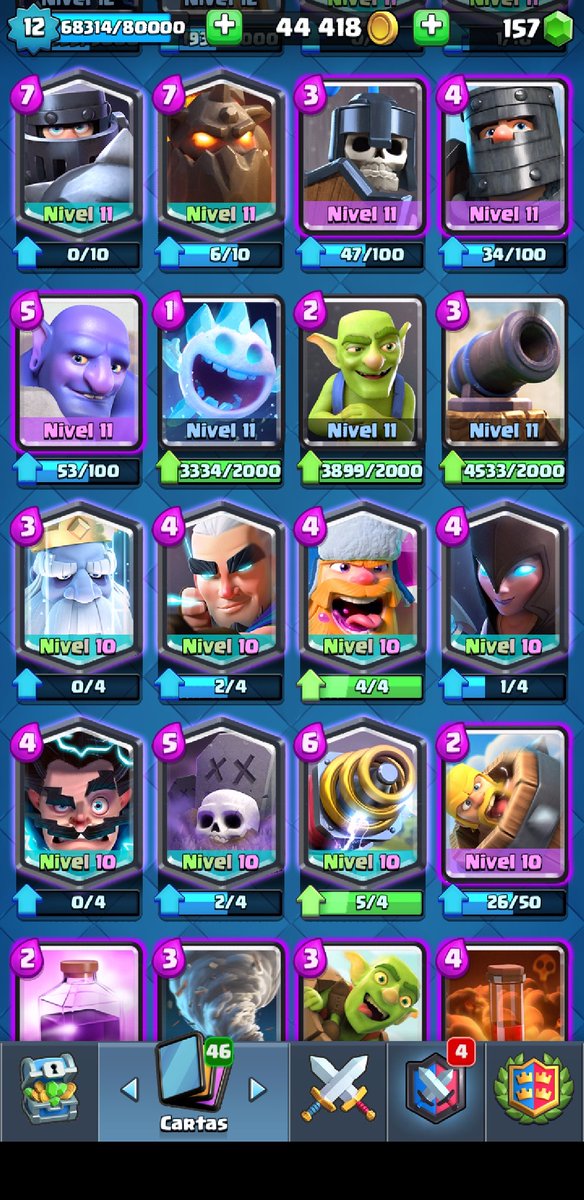 A la venta cuenta de Clash Royale.
Ofertas desde 1000 mxm