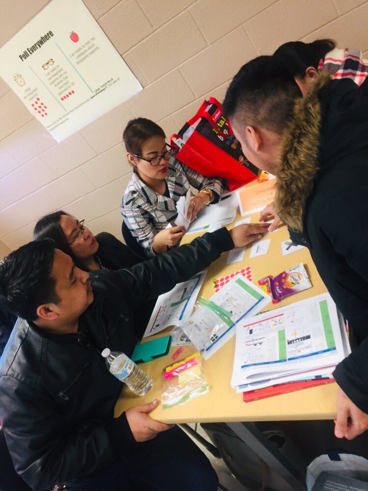 MsChen333's tweet photo. Teachers getting the remedy for their tiered students in the Mathematicians Rx training.  #HISDMathSciSummit @BagleyKiamesha @HISD_IATeam @HISD_SpecPops https://t.co/CIZhGOGXud