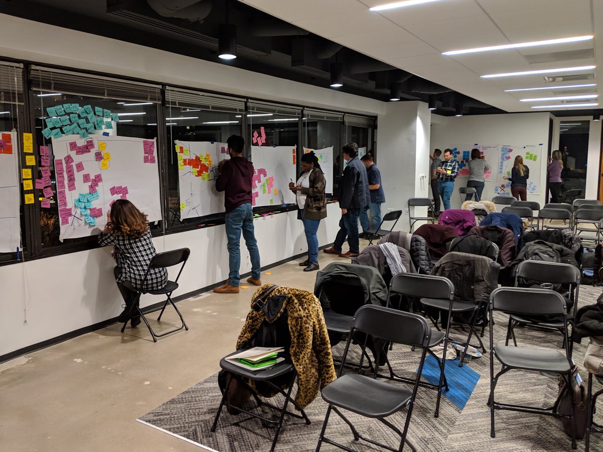 jhiggins's tweet image. Fantastic workshop by @DesignForDC on designing 2019 with intent at @bytecubed + @agencyCHIEF! I&apos;ve created a lot of journey maps for customers, but creating a personal one was a first (and very useful!)  Huge thanks to @erinicolegordon &amp;amp; @LAlexanderson for facilitating.