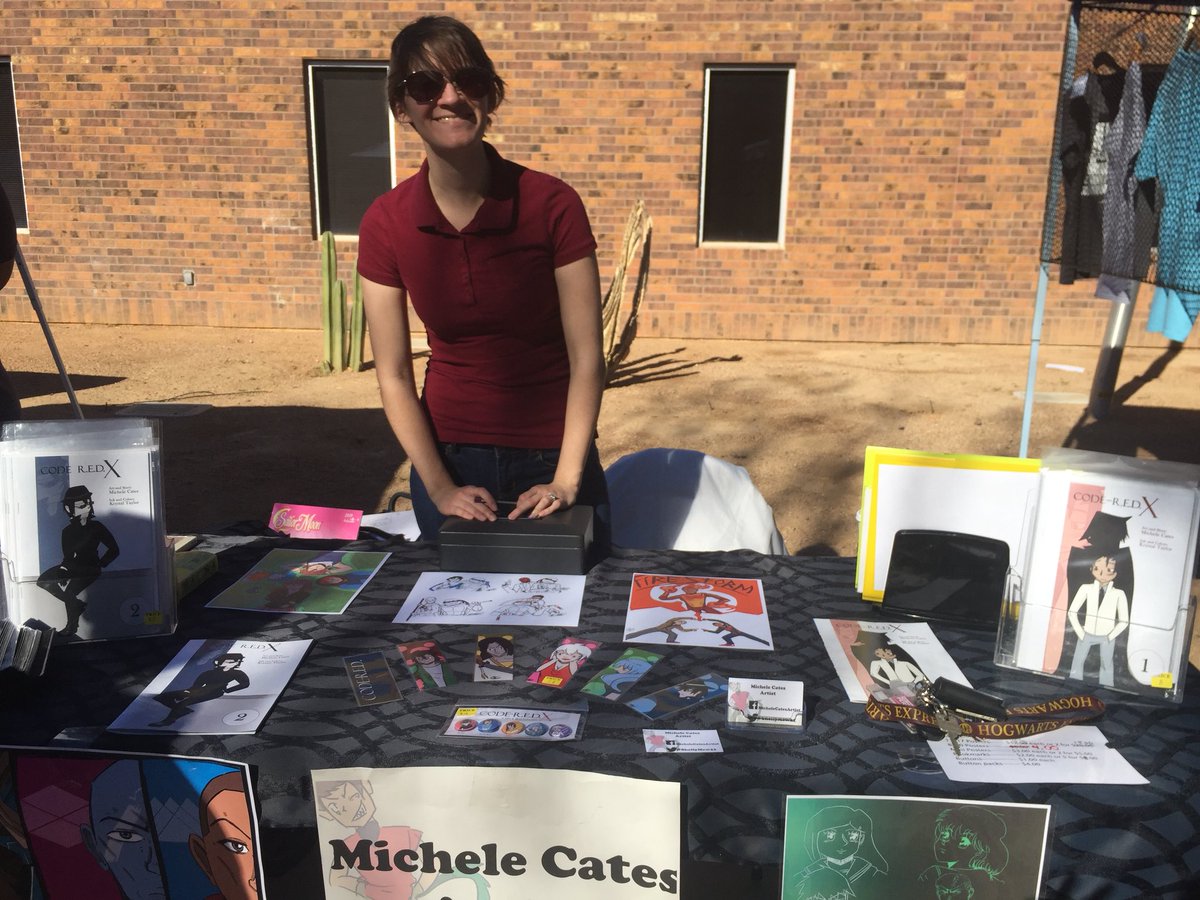 sanjanagarg18's tweet photo. For all you aspiring writers and artists, Michele says to “just really do it. There’s not a process you have to do. It’s your story. As long as you want to share your story, share your story.” @ShellyMew22 https://t.co/RbCp1EOBZD