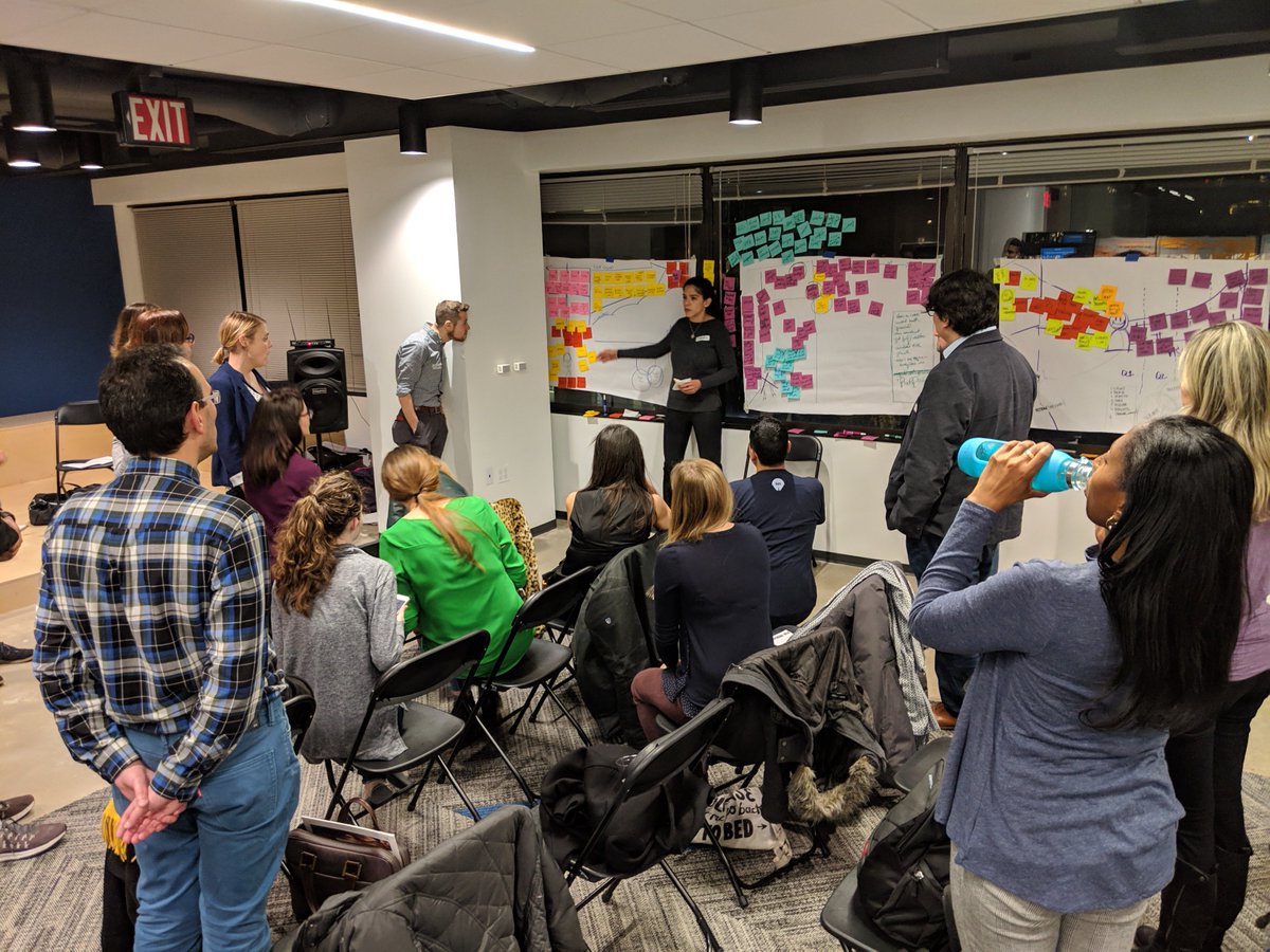 jhiggins's tweet image. Fantastic workshop by @DesignForDC on designing 2019 with intent at @bytecubed + @agencyCHIEF! I&apos;ve created a lot of journey maps for customers, but creating a personal one was a first (and very useful!)  Huge thanks to @erinicolegordon &amp;amp; @LAlexanderson for facilitating.