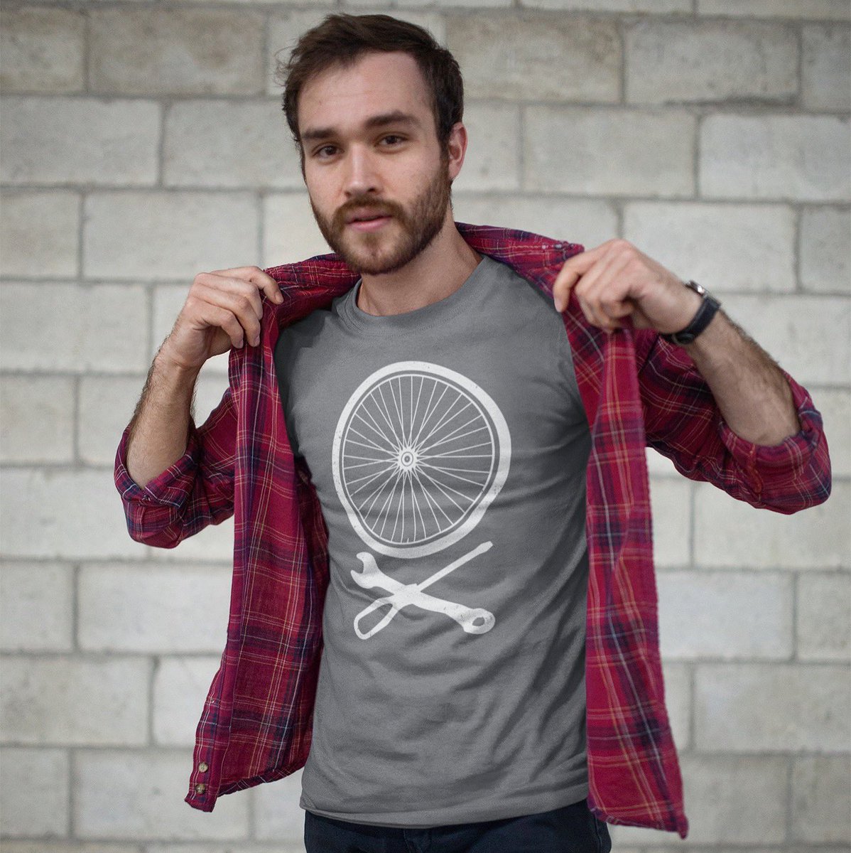 It's a fact, life is better with bicycles! So let's roll with this cool #bicycle lovers t-shirt #giftidea! It’s available in our #Etsy shop! etsy.com/shop/Inkybrain… #graphictee #tshirtdesign #menwear #menfashion #urbanstyle #streetfashion #hipsterfashion #giftforhim #fashionlook