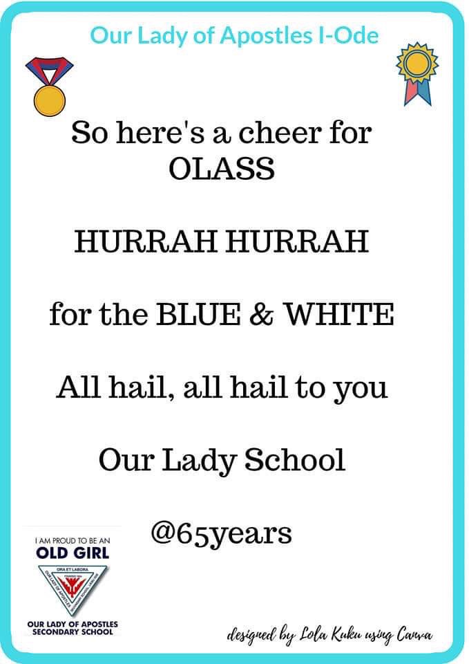 Moti_dqueen's tweet photo. Our Lady of Apostles Secondary School, Ijebu ode @Olass

My School
My Pride 
My Heritage 

#olassijebuode
#65thcelebration
#olassijebuodeanniversary
#olassmyschool🥰🥰🥰🥰🥰 https://t.co/7Gg67XY6Qg