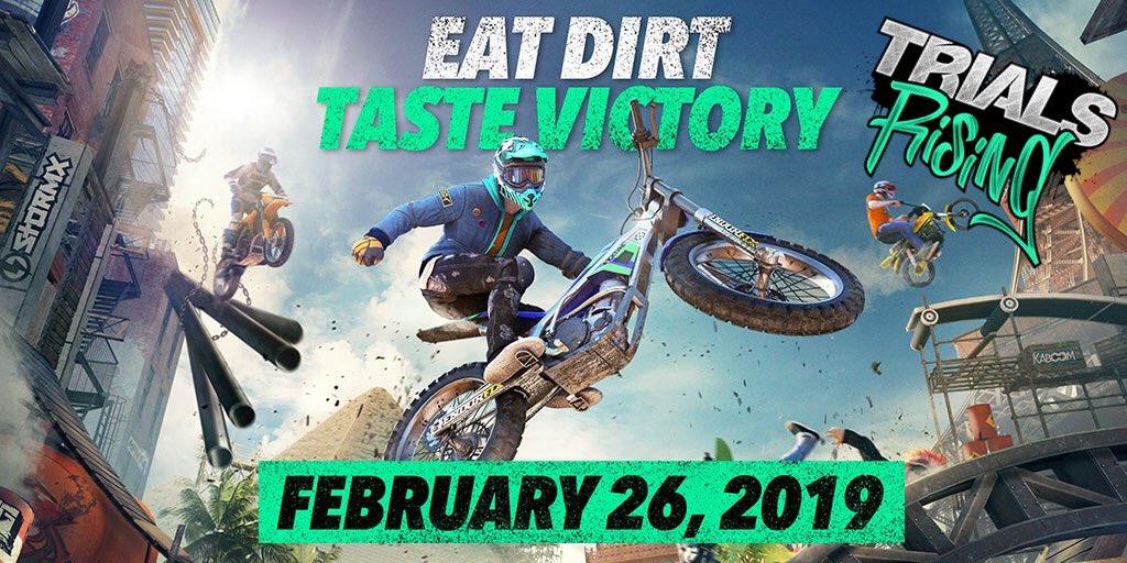 morfyboy1's tweet image. Hi @daraobriain @davechannel @Go8BitComedy #Go8bit
Can I suggest you guys do a play through for the up coming new @TrialsGames , #TrialsRising.
You played Trials Fusion in series 2, and invited me to London to talk about the ‘Trials Evo Riddle key’
It’ll be great if so. 😊