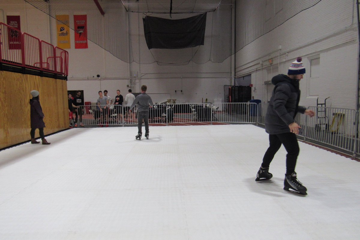 Trying to avoid the cold and snow?? Come join us in Merner Field House for Ice Skating and Hot Chocolate!! 4-6pm