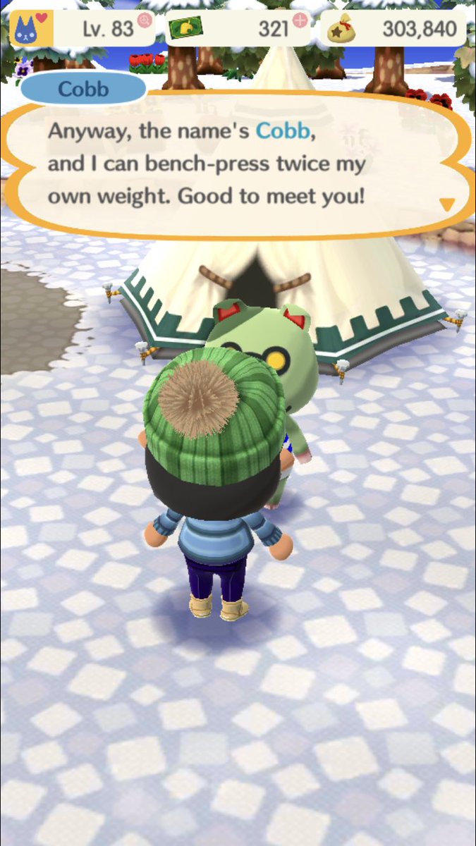desireeACPC's tweet photo. im back and catching up on making new friends. ☺️💛💚#PocketCamp #AnimalCrossingPocketCamp https://t.co/EjxY8UR8VO