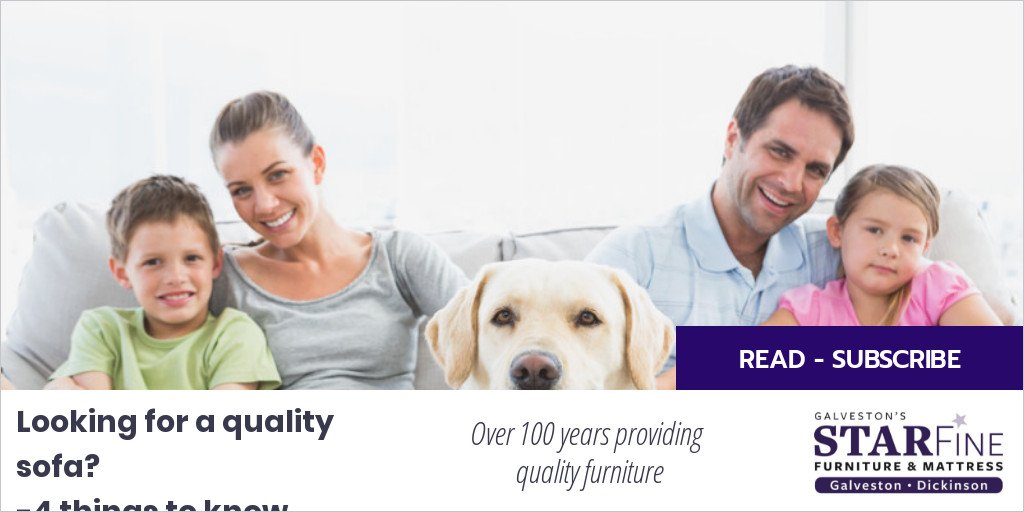 Looking for a quality sofa? Here's 4 things you need to know...
ow.ly/hdI950klFoH