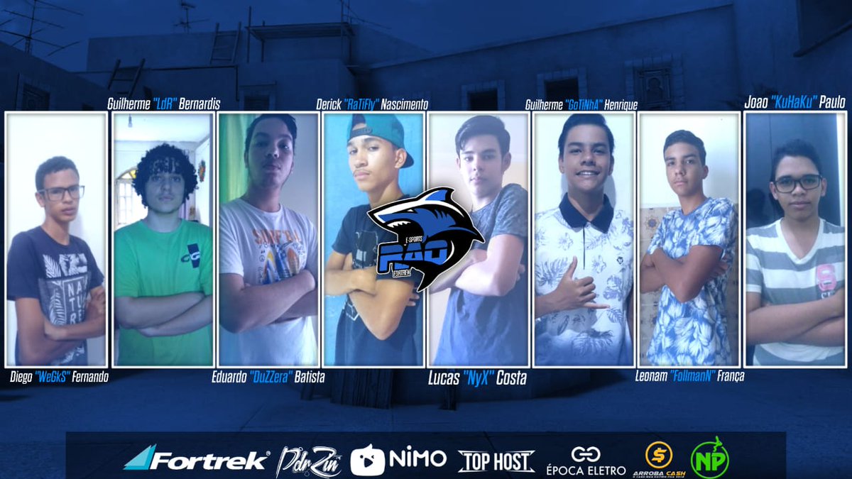 rao_sports's tweet photo. E seguindo no cenário muito promissor do MOBILE anunciamos nossa line de StandOff2 .... Sejam bem vindos meninos ....
@FortrekOficial @NoPingTunnel @PdRDesigner @NimoTV_Brasil #GoARROBA #GoTopHost #GoEpocaEletro https://t.co/9qw0tPU7Oy