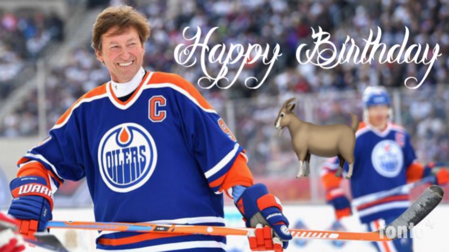 Happy Birthday to the G.O.A.T Wayne Gretzky! 