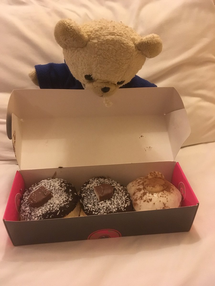 Loving the doughnuts with Baileys