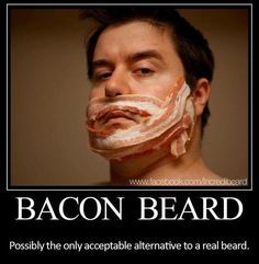 Mmm bacon... #bacon #abeardabove #bearded #BEARDS #beardoil #beardcare