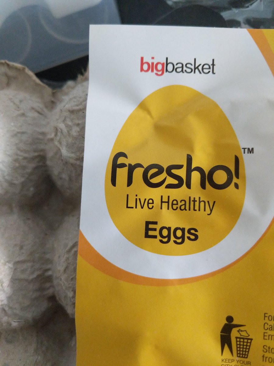 thepenwoman's tweet photo. Why typography is important!
Why it should've been:  Fresho Eat Healthy — Eggs
What it looks like: Fresho — Live Healthy Eggs

Makes me feel like I'm eating eggs that are alive 🙄 https://t.co/9aMlrILY19