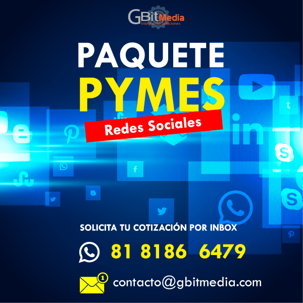 GbitMedia's tweet photo. Incrementa clientes potenciales de tu negocio

Gestionamos tus redes sociales :
Ponte en contacto con nosotros y pongamos manos a la obra para hacer crecer tu negocio.

Solicita tu cotización a contacto@gbitmedia.com
o al Whatsapp : (81) 8186 6479 https://t.co/QkELhUo2WC