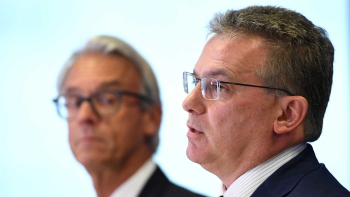 FFA boss Chris Nikou has broken his silence over the sacking of #Matildas coach Alen Stajcic. <a href="/TraceyLeeHolmes/">Tracey Holmes</a> (Pic: AAP) ab.co/2Wj4Pqy