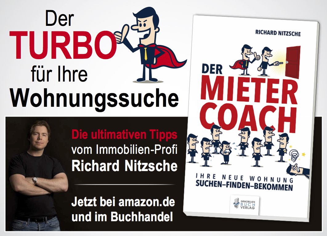 Den Vermieter überzeugen und die Wohnung bekommen? Die Traumwohnung finden, im Besichtigungstermin überzeugen und den Zuschlag erhalten! Alle Tricks und Kniffe, um die anderen Interessenten zu überholen. t1p.de/jrnm
Das Standardwerk für die #Wohnungssuche!