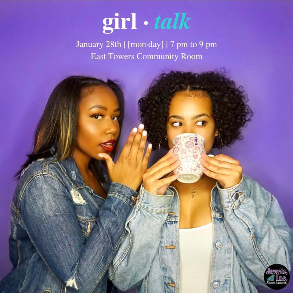 midnitexo_lovnd's tweet photo. Grab your girls &amp; get ready to spill some tea with the ladies of Jewels Incorporated! ☕️ We will discuss self-love, healthy relationships and EVERYTHING in between 💜 Meet us in East Towers on Monday at 7pm! #JewelsWeek2019 #Jewelish https://t.co/e3ygA1PAeX