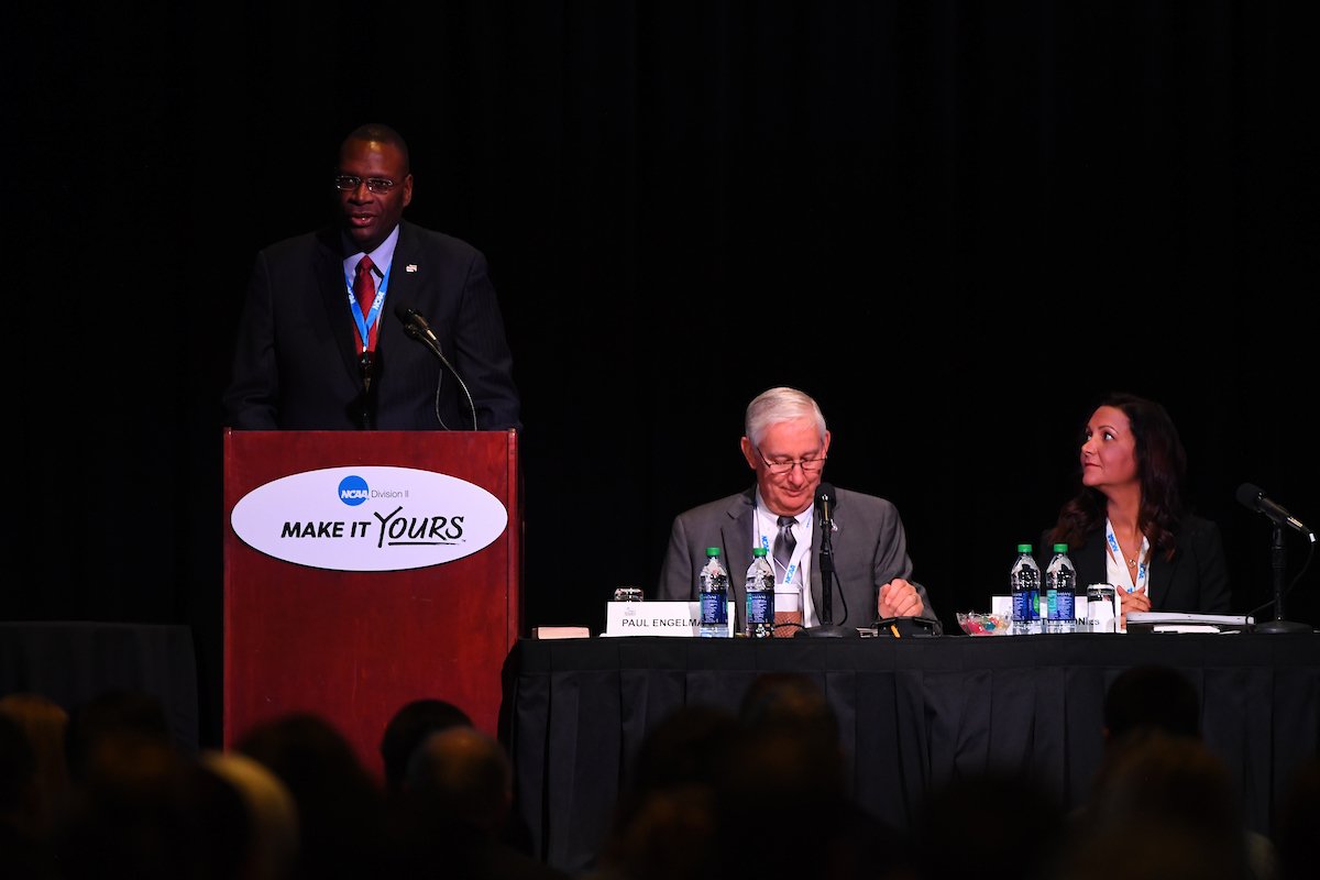 #NCAAD2 delegates adopt eight proposals at business session: on.ncaa.com/2B6vjml. 

#NCAAConv / #MakeItYours