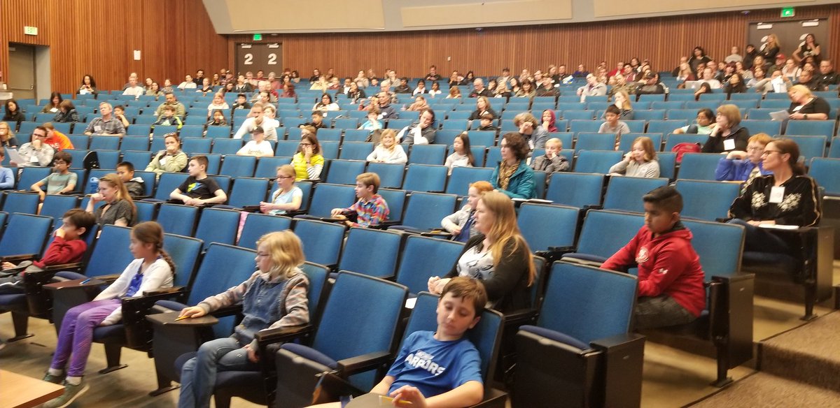 Celebrating outstanding spellers, 81 students from all over Santa Cruz County at our Annual Spelling Bee at UCSC