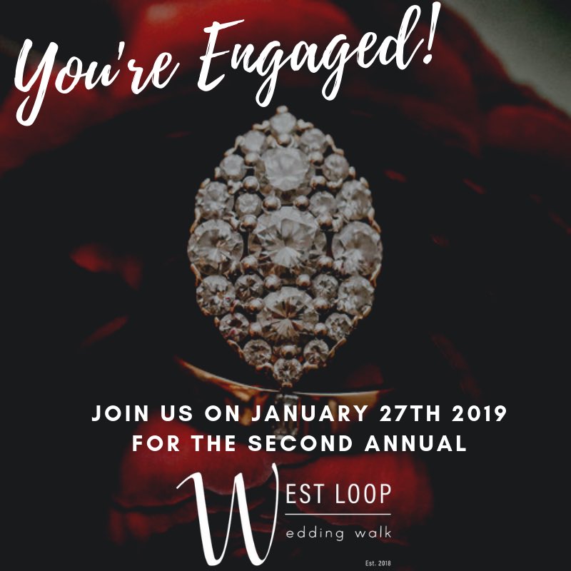 CHICAGO FRIENDS! Tomorrow is the #westloopweddingwalk from 2-6pm! All proceeds benefit <a href="/WishUponWedding/">Wish Upon a Wedding</a> 💕 If you’re newly #engaged or searching for the perfect #eventvenue get your tickets here! eventbrite.com/e/west-loop-we…