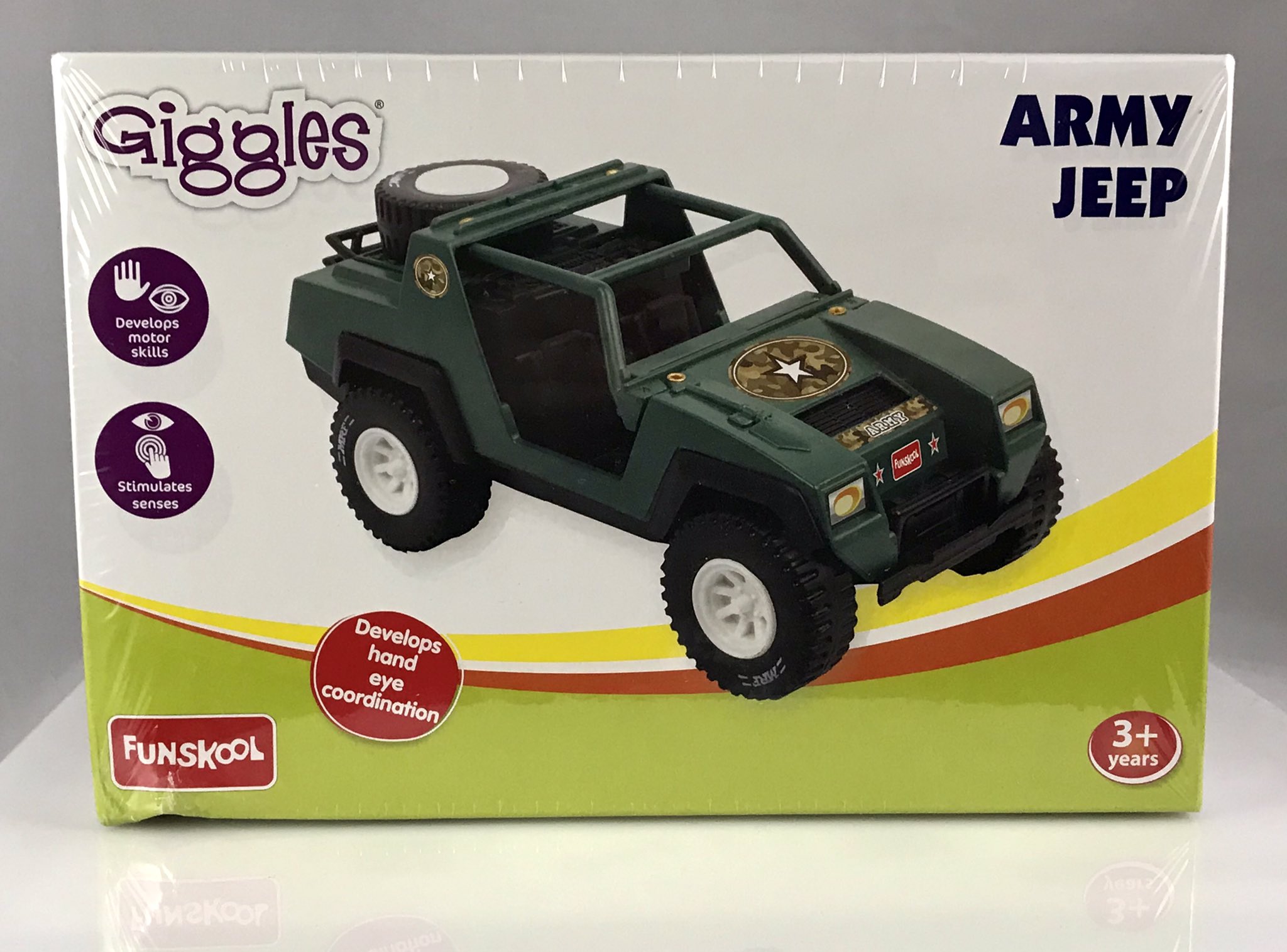 funskool giggles army jeep