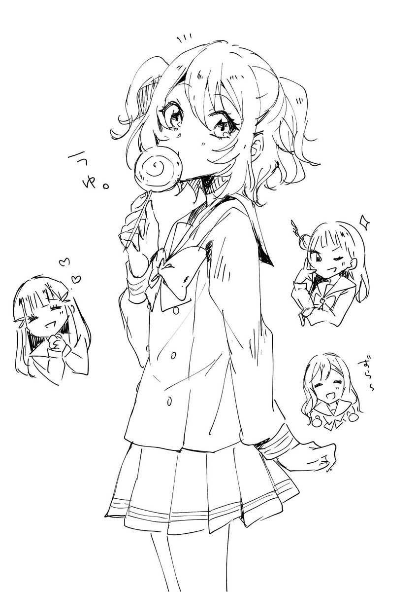 きのう出癖で描いたルビィクロサワ 