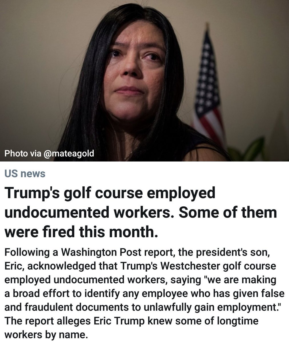DBlack_Mountain's tweet photo. THEY KNEW ALL ALONG THEY DIDN'T HAVE 
PAPERS.

SOME MANAGERS ISSUED PHONY 
SOCIAL SECURITY CARDS. https://t.co/uhee8iJB4V