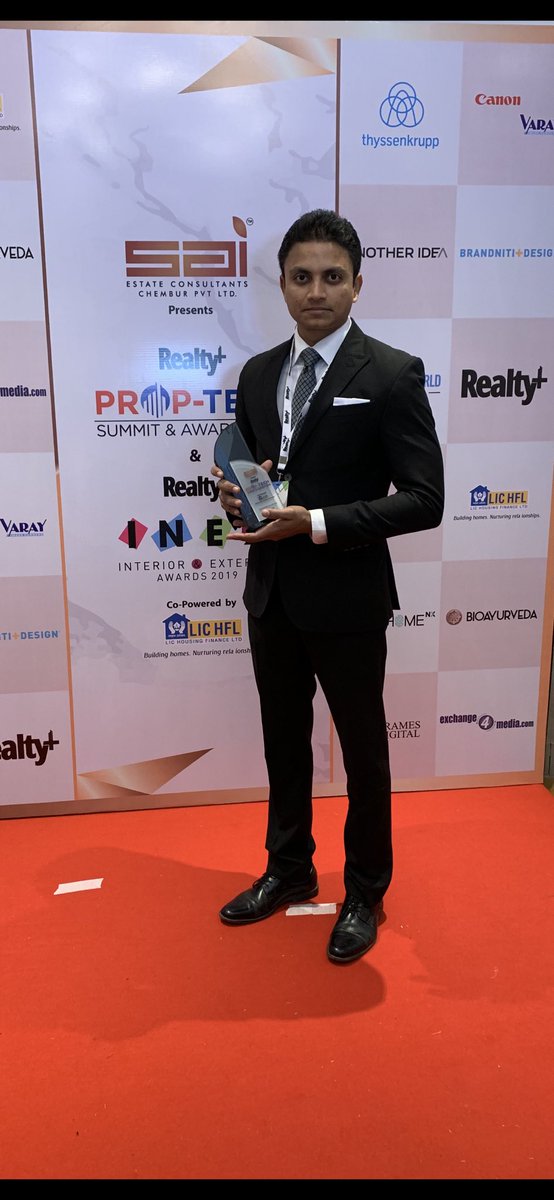 IndianThespian's tweet image. PropTech Startup of the year #PropTech #realityplus #buildsupply