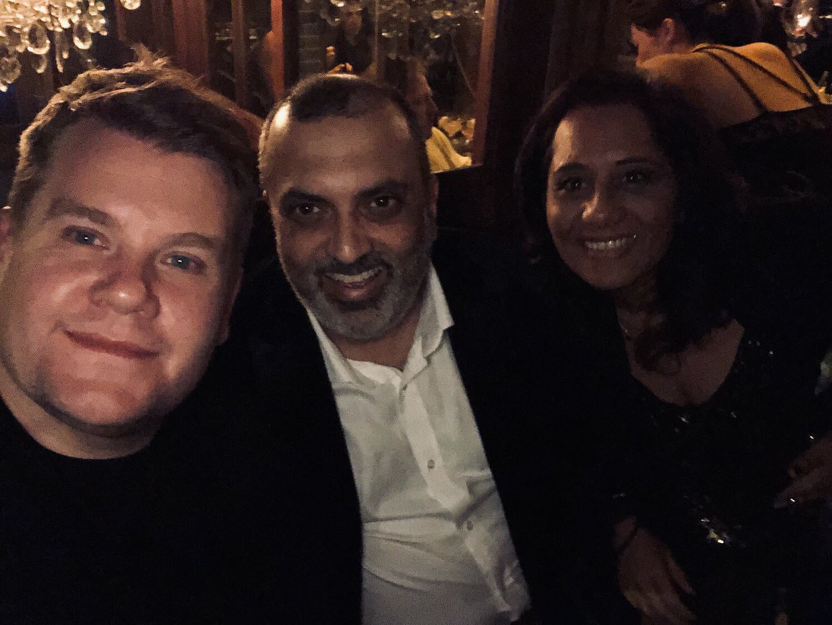 Bumped into James Cordon this evening. Thorough gentleman.  Absolute legend.l!!!