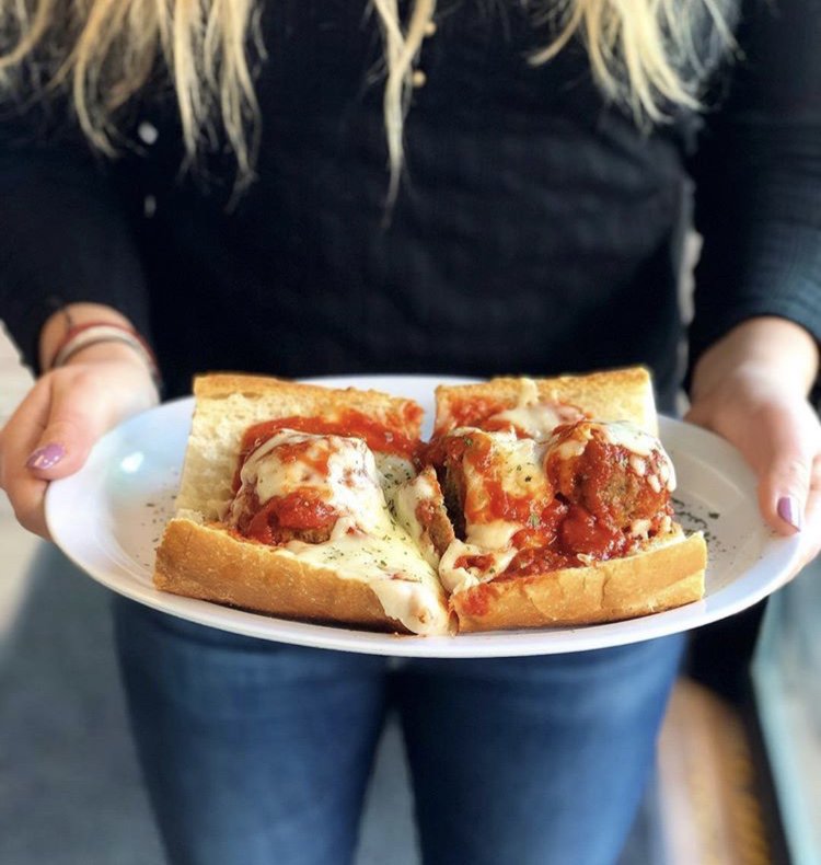 Drool-worthy #thelittlemeatball #hungiegirls #meatballsandwich #chicago #chicagofood #meatballs #windycity #food #droolworthy