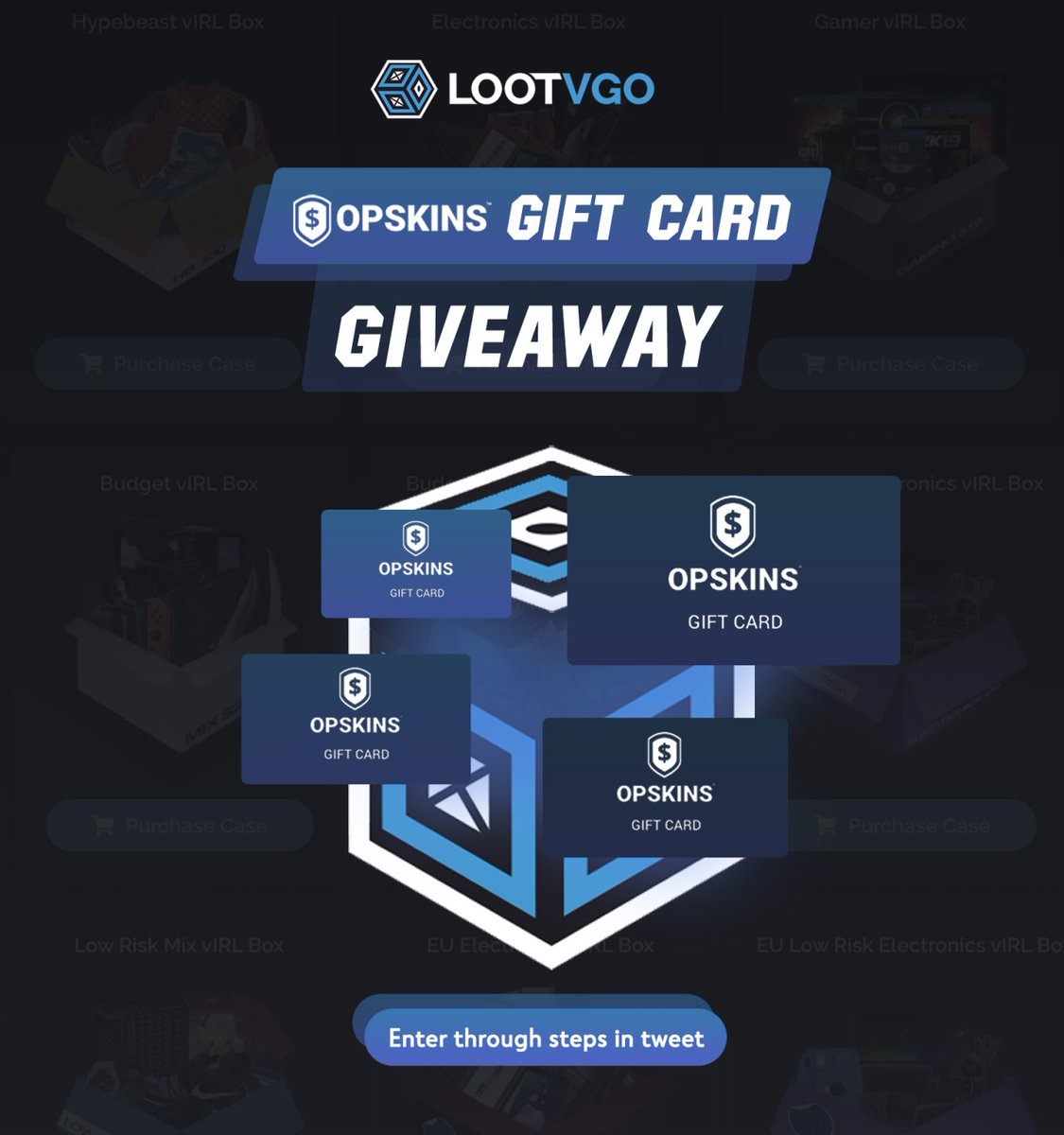 lootvgo's tweet photo. 🔥FLASH OPSkins Giftcard Giveaway! 🔥 

🚪 To Enter; 🚪 

❤️ RT &amp; Like ❤️
📎 Follow @lootvgo 📎
📎 Follow @opskinsgo 📎

⏰ Rolling 3 minutes! ⏰ https://t.co/viC9i42Jh2