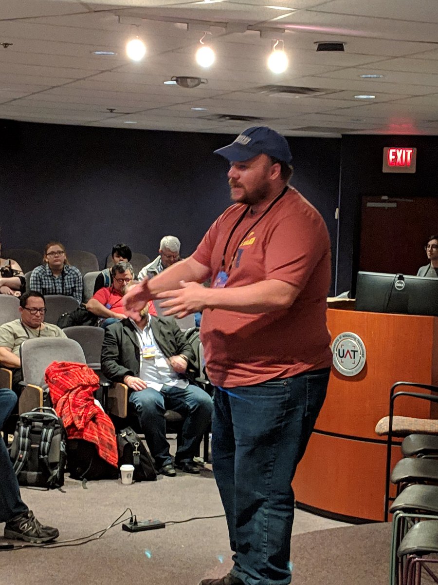 theJamesCha's tweet photo. Closing remarks by @tooshel thank you for all your hard work. Another great #iotdevfest @IoTDevFest https://t.co/SEwFHS2M8O