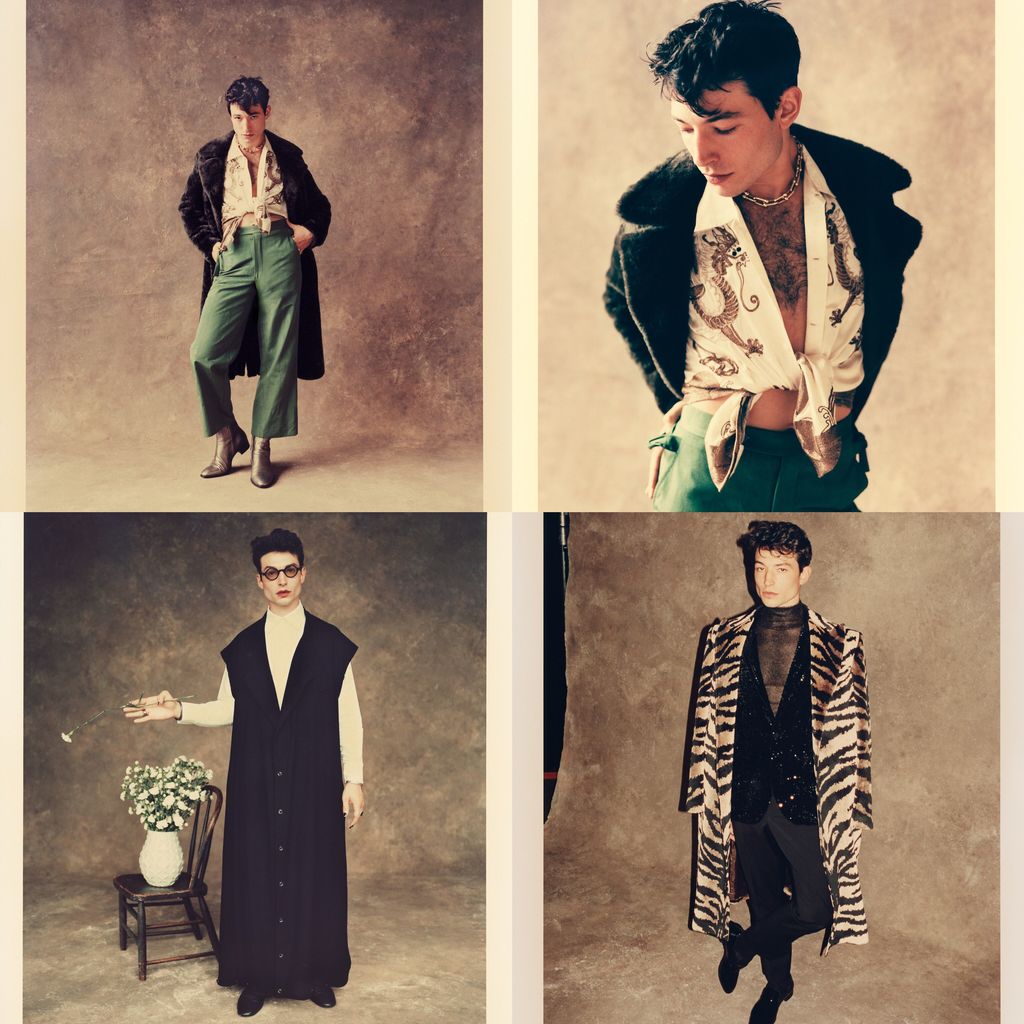 Ezra Miller stuns for @GQ Magazine. (📸: Yoshiyuki Matsumura