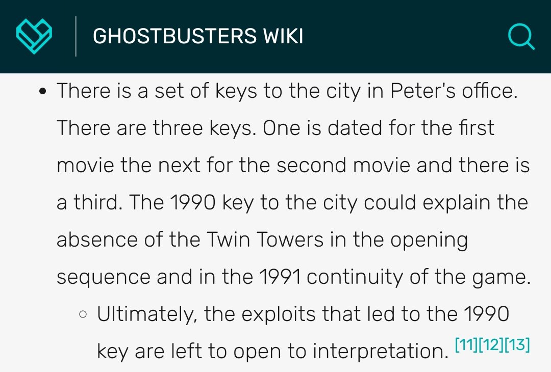 Ghostbusters: The Video Game, Ghostbusters Wiki