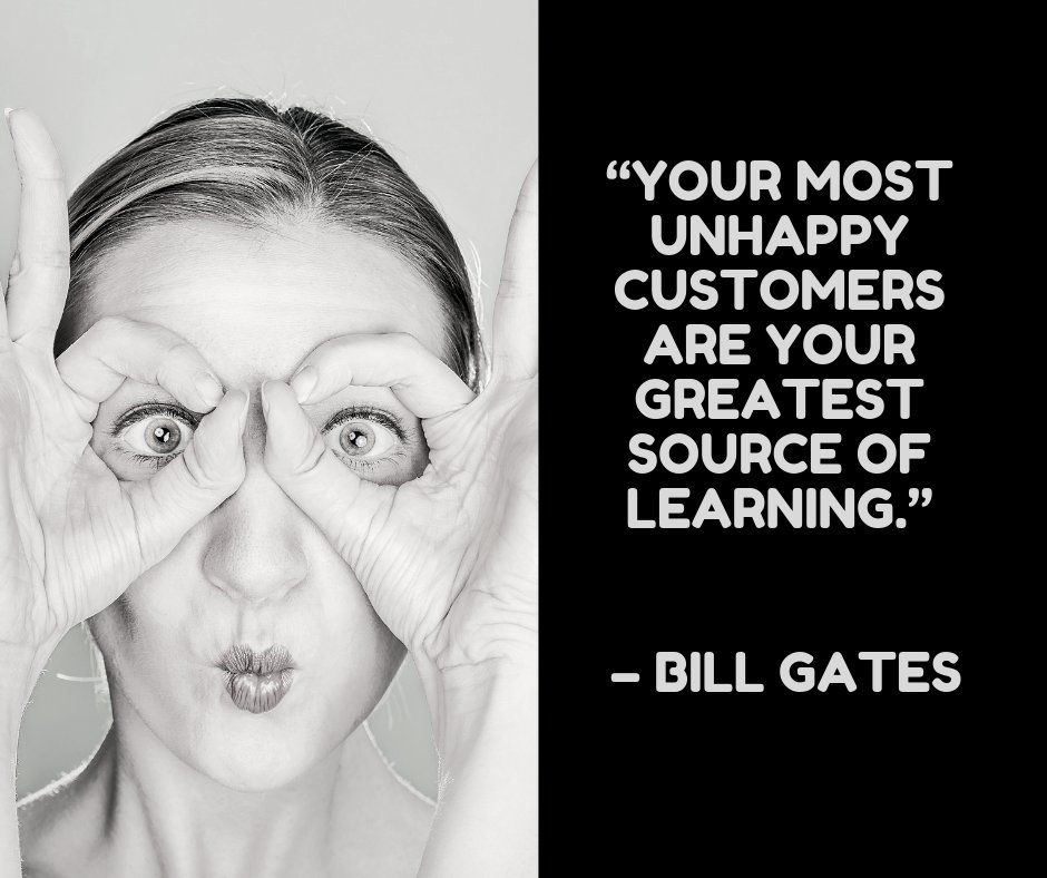 Avitalneed's tweet photo. Take your time learning from what every customer says.
Pay close attention to the unhappy comments.
#goodtogreat #SmallBusiness #ReputationManagement #WeBuildBusiness https://t.co/V8boMABWk1