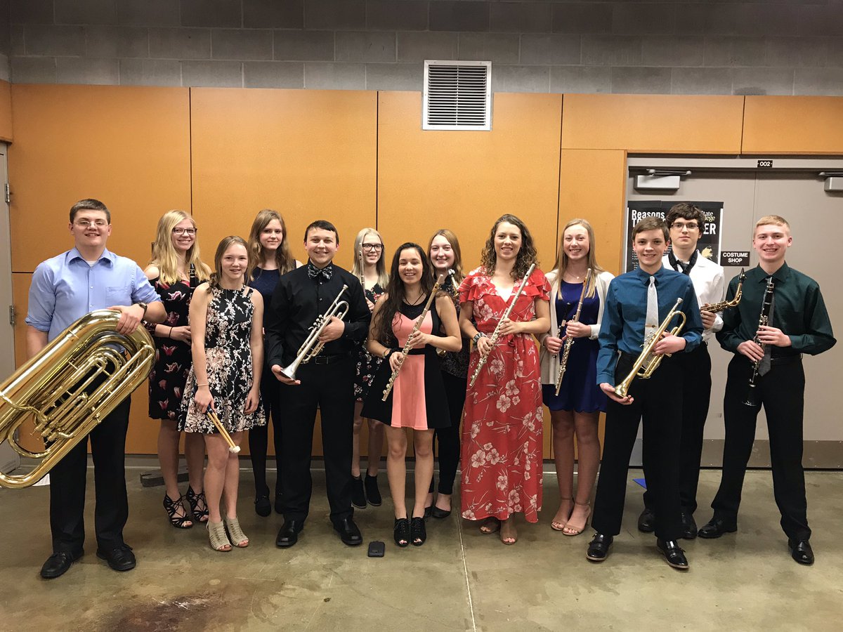 So proud of these <a href="/NHSPantherBand1/">NHSPantherBand</a> members! Had a great day at Wayne State Honor Band today!!