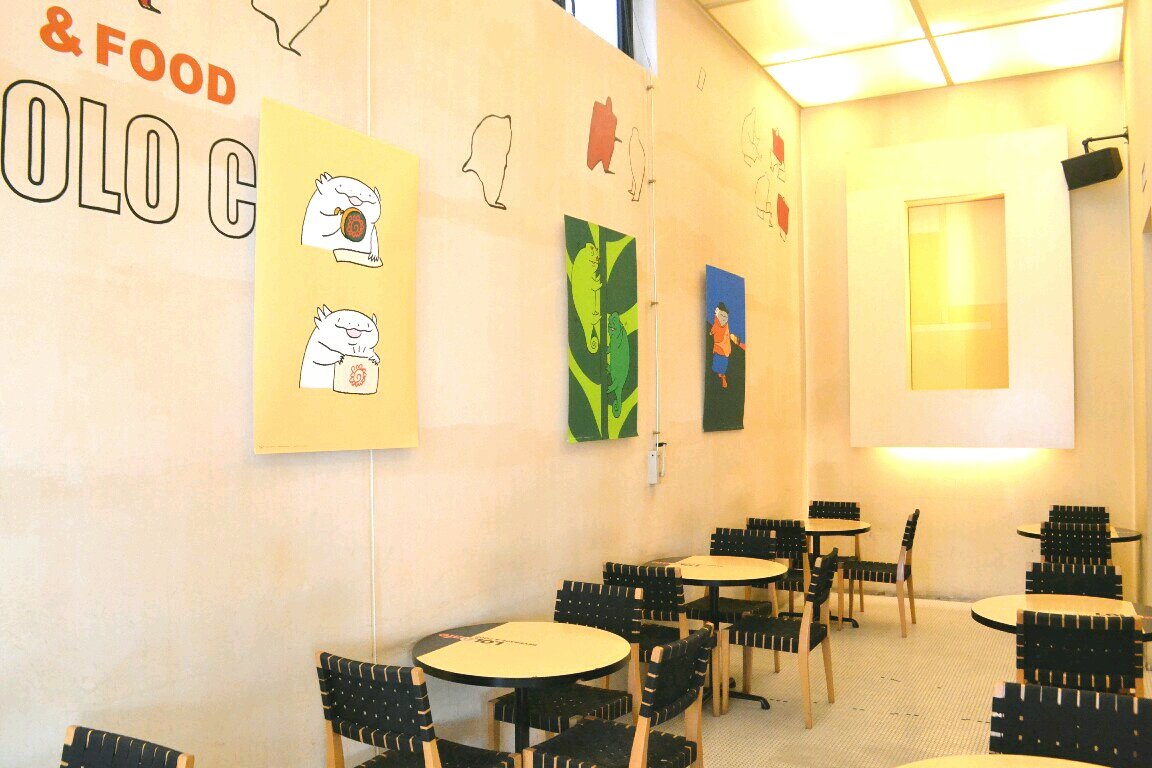 ikimonopd's tweet photo. 「いきものだもののポスター展示だもの」始まりました◎2/22までやってます◎ぜひコーヒーやお食事しに来て下さいね◎

場所:浜松市アクト通りLOLO cafe
10:00 - 22:00開店(水曜定休)

#浜松市 #展覧会 #カフェ #イラスト #lolocafe  #静岡文化芸術大学 #ウーパールーパー https://t.co/LYeNK4Qylv