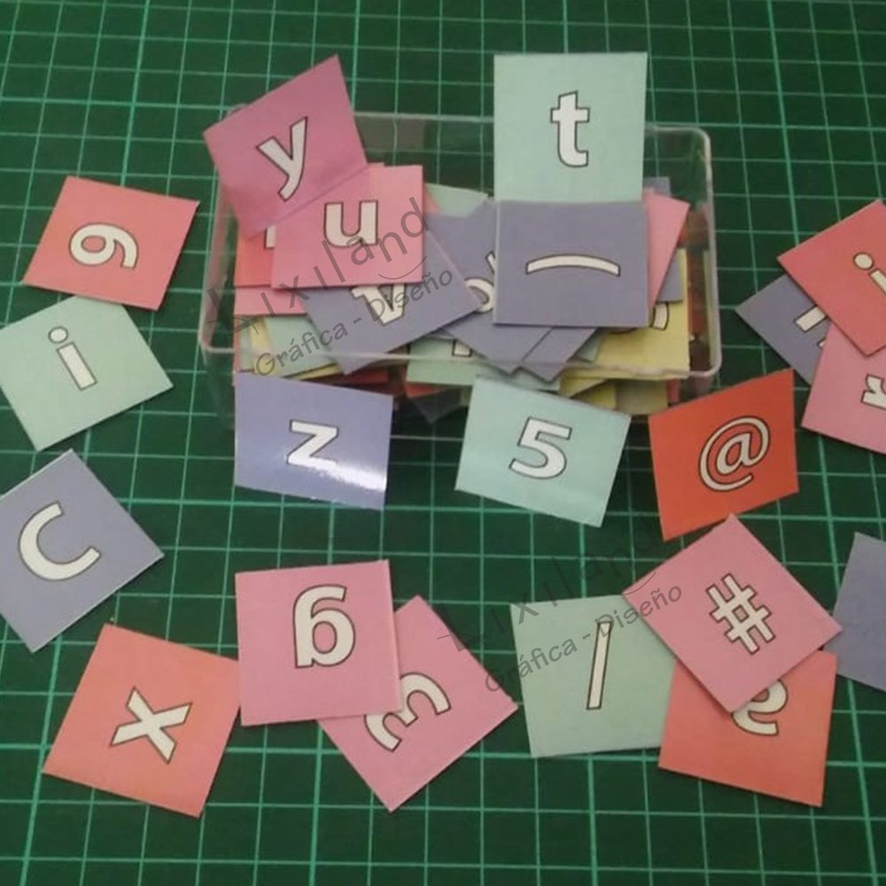 Lixiland's tweet photo. Letras, números y símbolos imantados.
- 140 unidades de 2cm x 2cm
- 108 unidades de 3cm x 3cm
En cajita para regalar y en bolsita para souvenir 
Ideal para incentivar a los chicos a jugar armando palabras y nombres.
Consultanos
#Souvenir #Regalo #LaNochedeML #Letras #Numeros https://t.co/LL2bKsq7v3