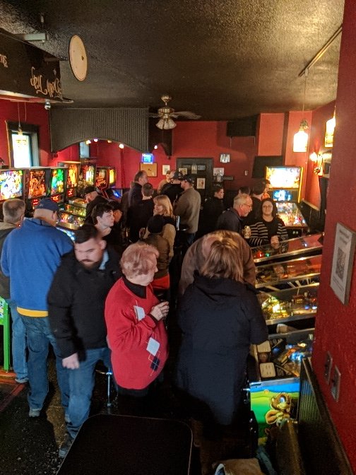 citylabor's tweet photo. Thank you to everyone that came out today! We had 32 people play in the tournament and many more that came out just to support! Congrats to 1st Place Kurt W, 2nd Place Rhonda D, &amp; 3rd Place Deb W! 
Special thanks to The Silver Ballroom for hosting and Friendly's and Southtown Pub https://t.co/C3C9GEkUvh