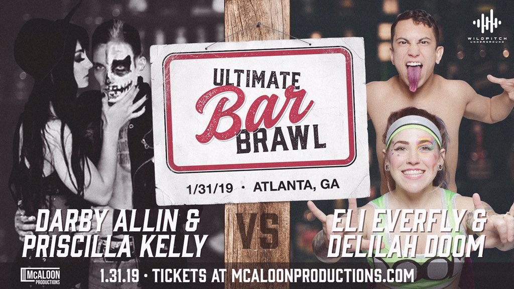 Darby Allin and Priscilla Kelly vs Eli Everfly and Delilah Doom Tickets and...