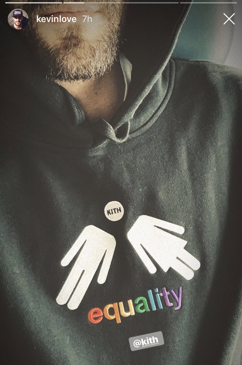 Kith equality hoodie