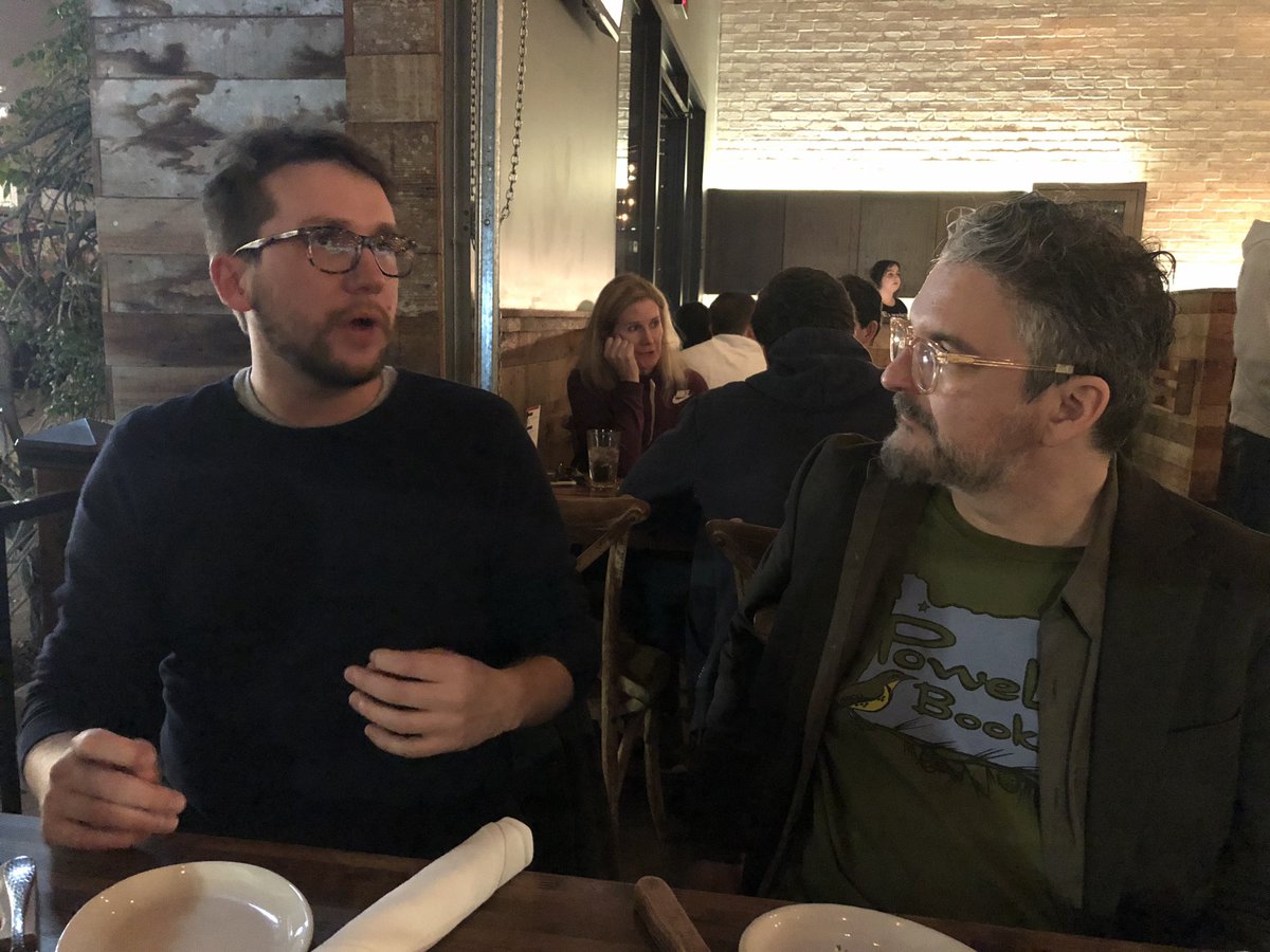 UCISound's tweet photo. MFA Andrew Tarr and Pro John Zalewski talk about Andrew’s work on The Survival Project! https://t.co/mAvVtWpwQo