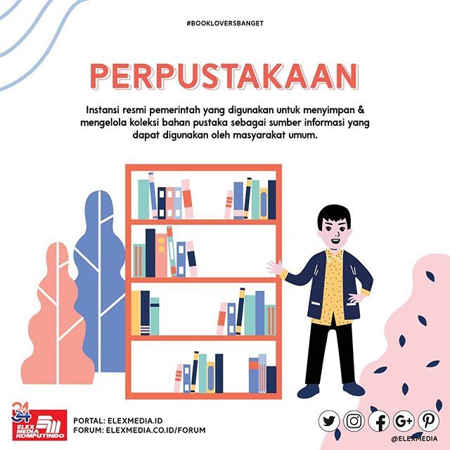 Di sini, Mimin akan membahas Perpustakaan terlebih dahulu ya~ Perpustakaan itu merupakan suatu instansi resmi pemerintah yang digunakan untuk menyimpan &amp; mengelola koleksi bahan pustaka sebagai sumber informasi yang dapat digunakan oleh masyarakat umum.
… bit.ly/2UipmtB