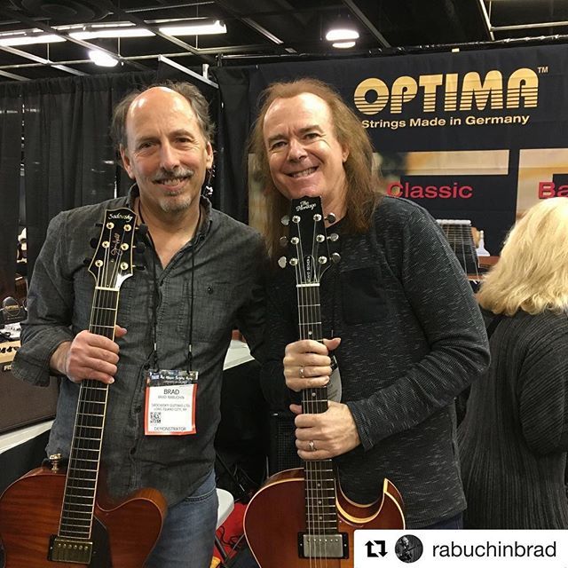 optimastrings's tweet photo. #Repost @rabuchinbrad with @get_repost
・・・
NAMM Alert: playing today(Sat) 2:30 with master guitarist David Becker at Optima Strings, Hall D booth#4627 #optimastrings #sadowskyguitars #bradrabuchin #jazzguitar #lacmoffical #jazzmusic #jazzduo #henriks… https://t.co/5QsMwpFsMX https://t.co/ksj2OFNPqE