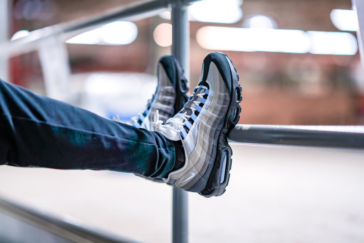 air max 95 aluminum blue